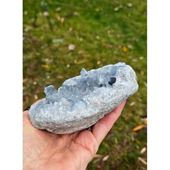 Celestite Geode - Picture 7 of 13